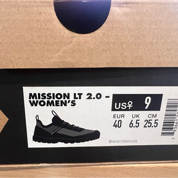 Black Diamond Mission LT 2.0 Hiking Shoes - Picture 2 of 3